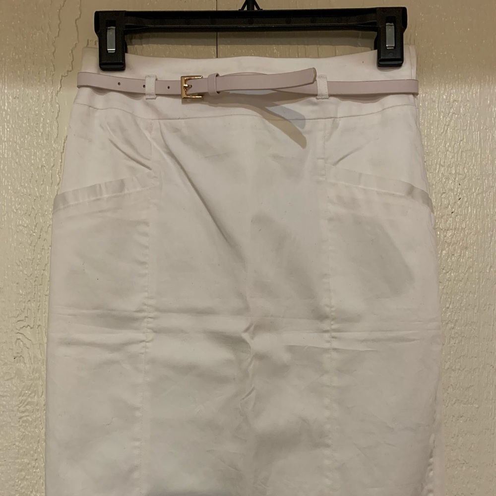 NWT, H&M white skirt, size 4